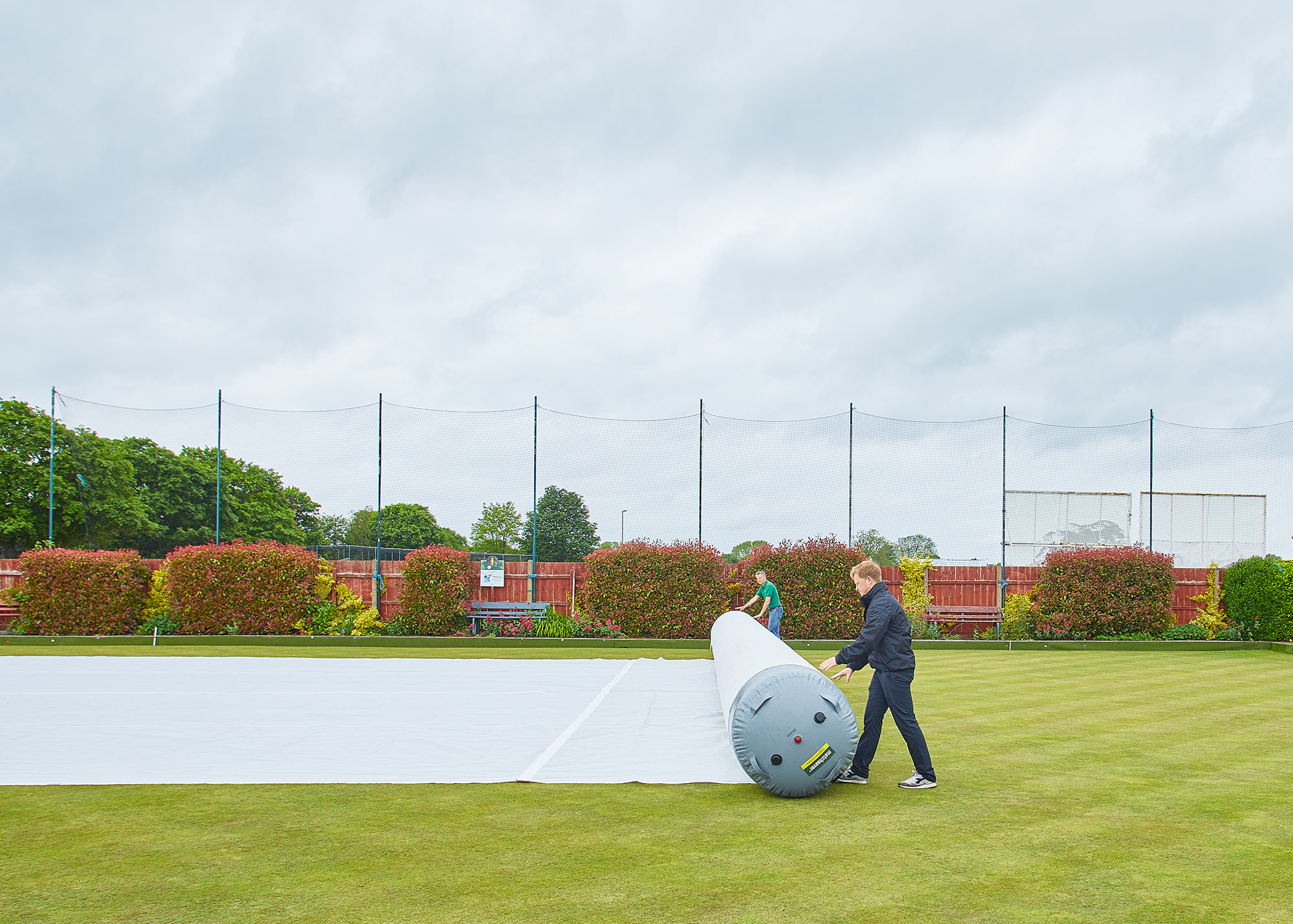 AIR ROLLER COURT PROTECTION COVERS FOR TENNIS