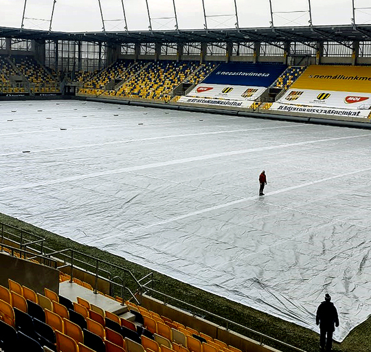 Matchsaver Automated Pitch Protection Pitch Covers