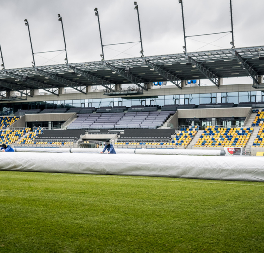Air Roller Football Pitch Covers