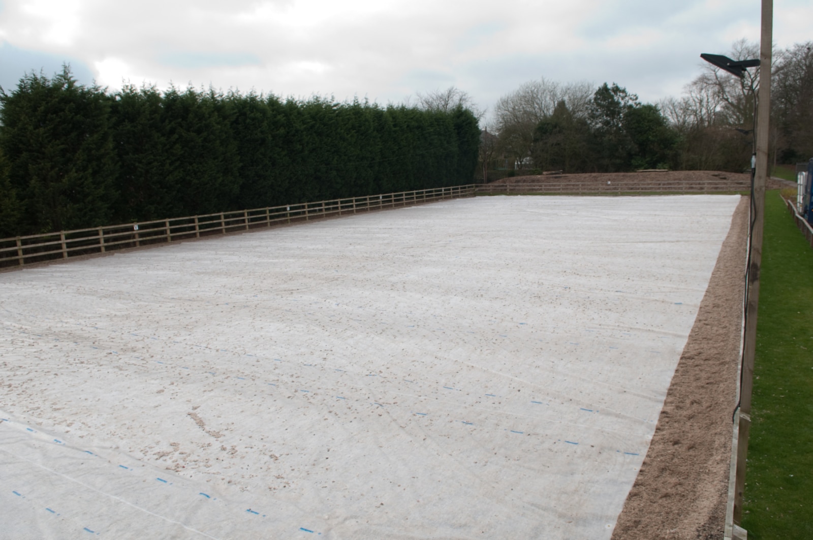 Pull on Equestrian arena protection covers