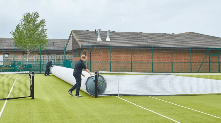 Air Roller Tennis Court Covers in Iowa