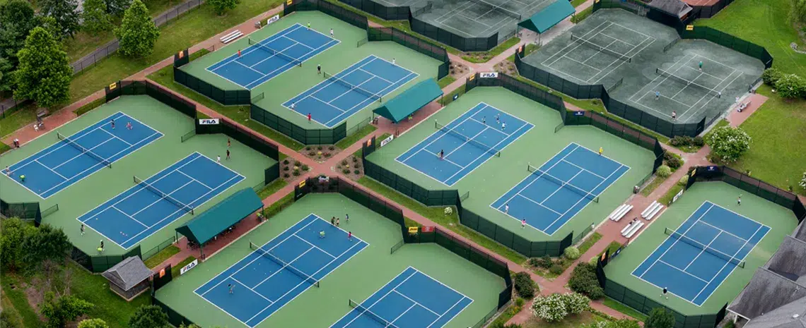 Tennis Court protection covers from matchsavers